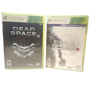 Dead Space 2 & Dead Space 3 Xbox 360 Bundle Tested Working Complete EA Games